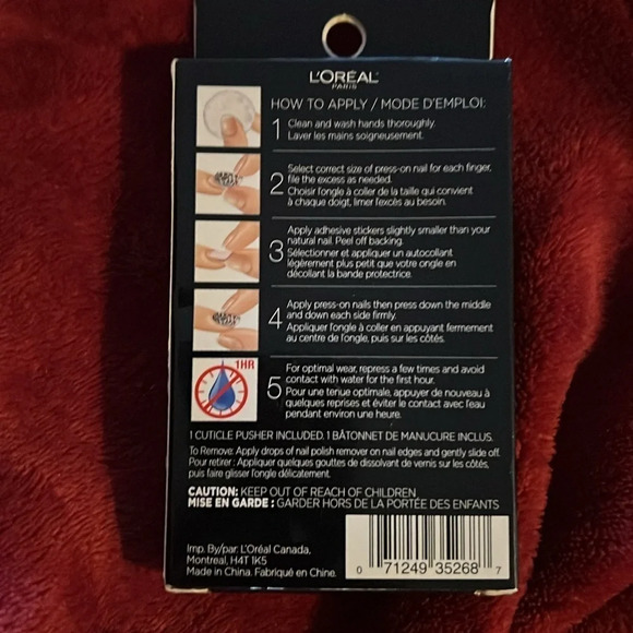 L'Oreal Paris  Colour Riche Press On Nails Glitter - Picture 6 of 8